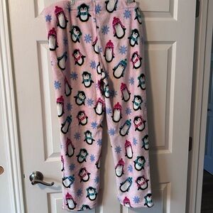 Secret Treasures Pink Cozy Penguin Pajamas